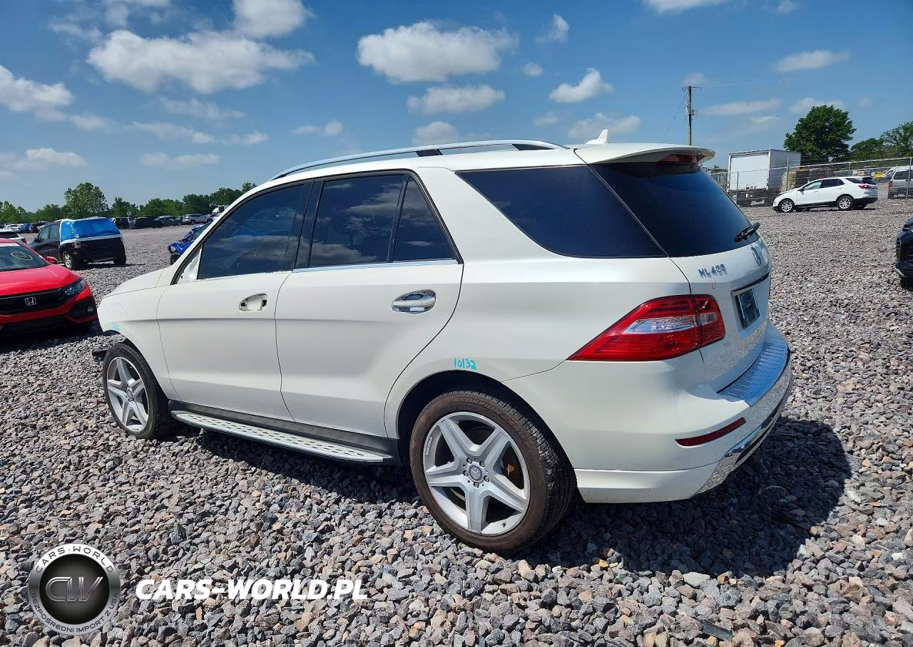 2015 Mercedes-Benz Ml 400 4Matic VIN:4JGDA5GB0FA508664 - 2