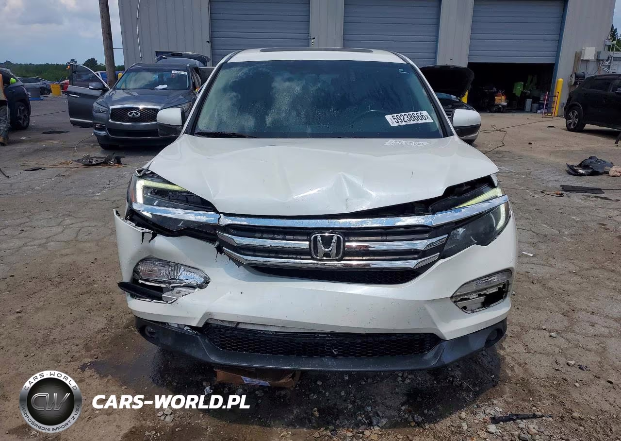 2017 Honda Pilot Exl VIN:5FNYF5H53HB016950 - 5