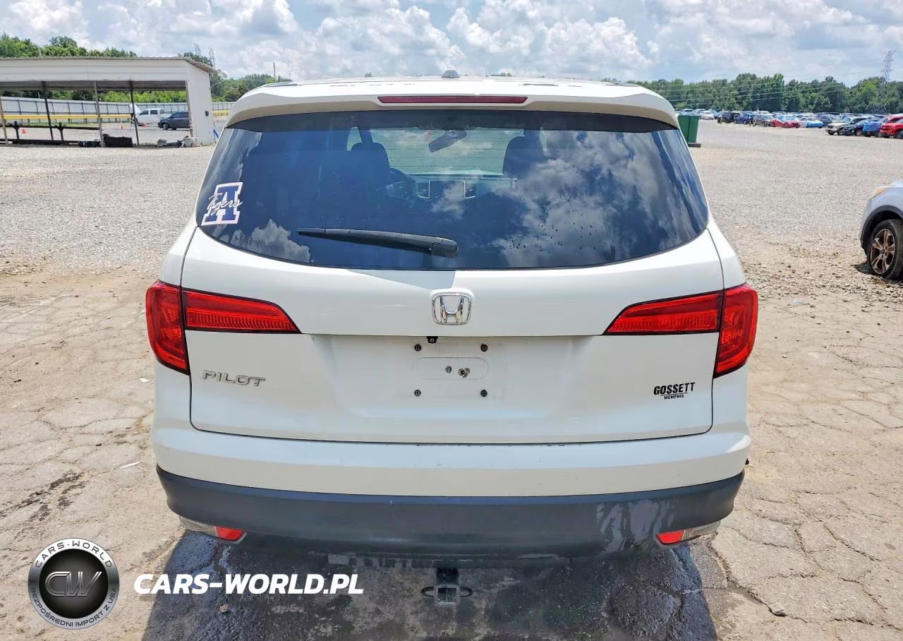 2017 Honda Pilot Exl VIN:5FNYF5H53HB016950 - 6
