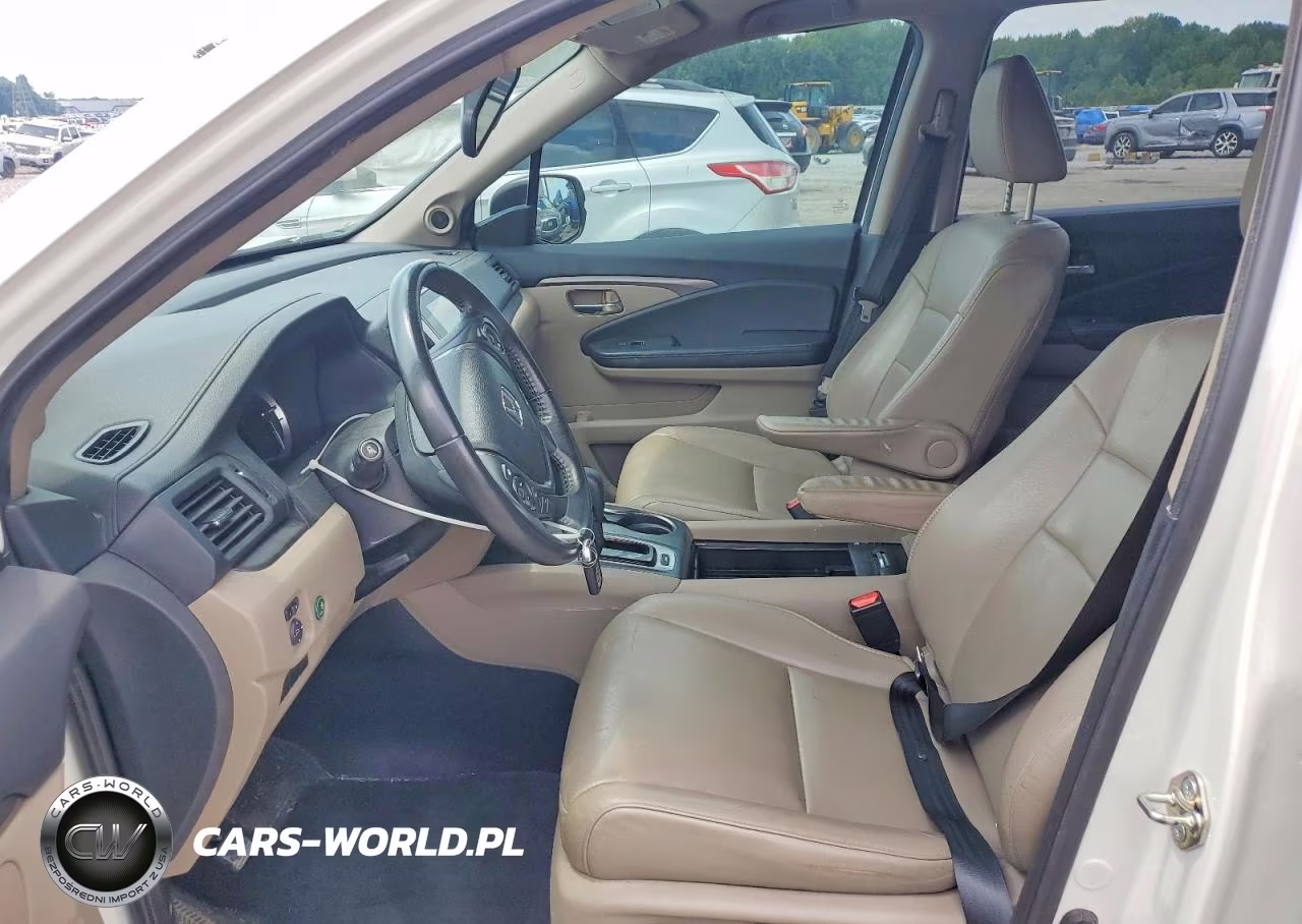 2017 Honda Pilot Exl VIN:5FNYF5H53HB016950 - 7