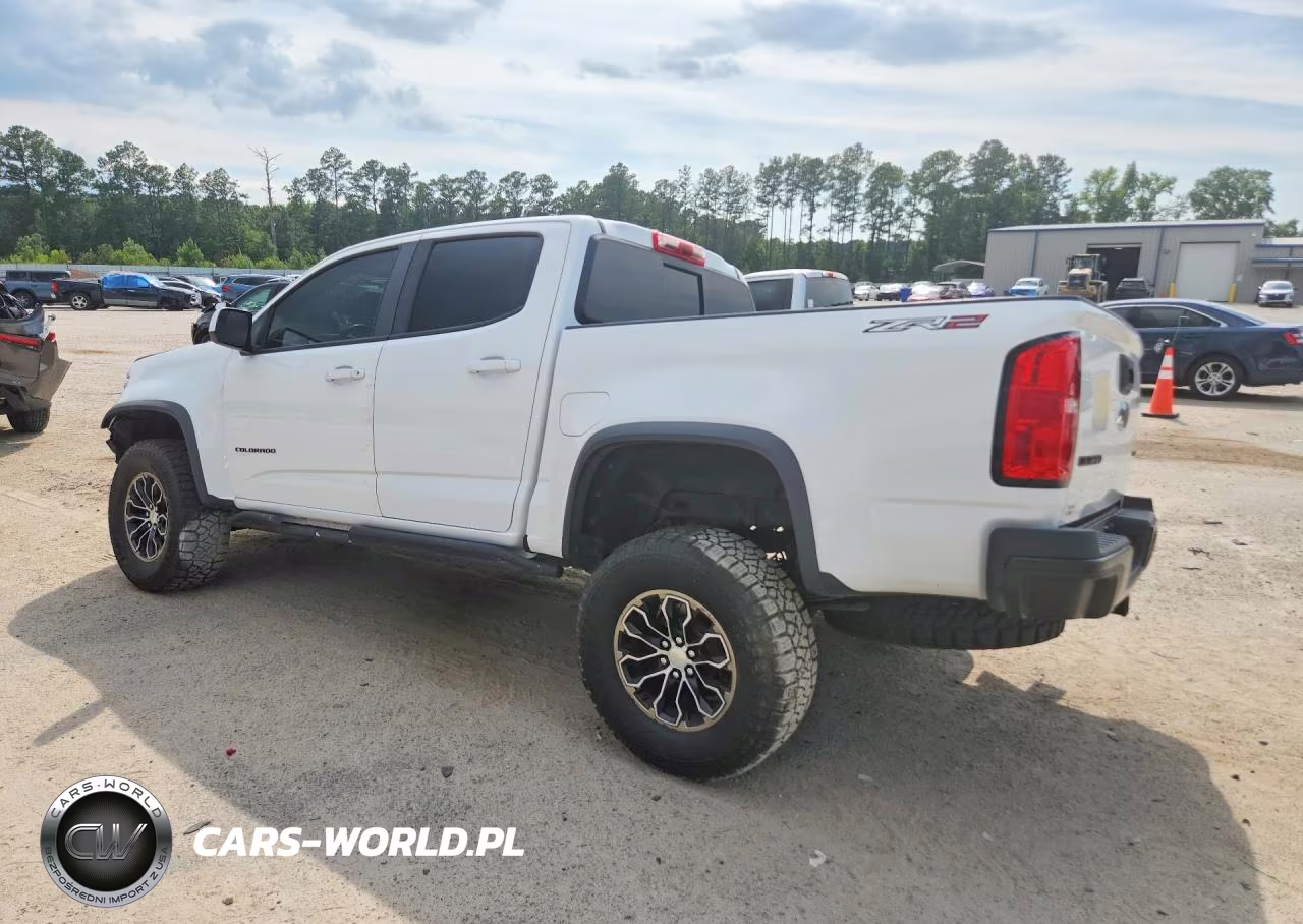 2018 Chevrolet Colorado Zr2 VIN:1GCPTEE19J1318425 - 2