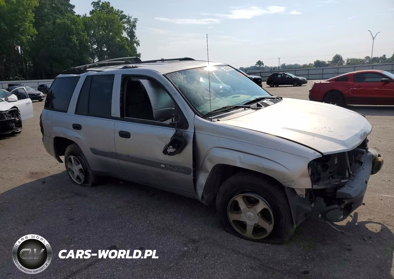 2004 Chevrolet Trailblazer Ls VIN:1GNDS13S542345895 - 4