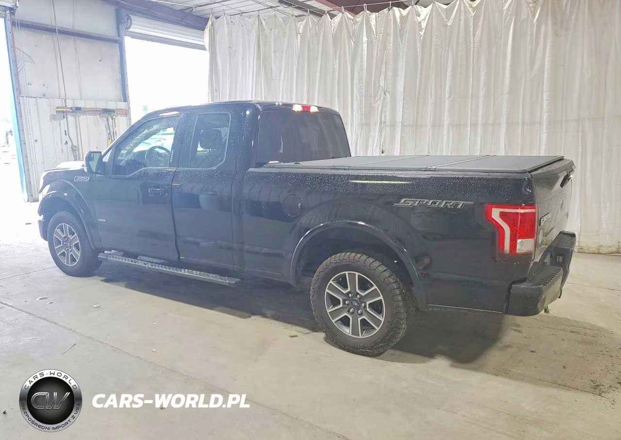 2017 Ford F150 Super Cab VIN:1FTEX1CP8HFB10822 - 2
