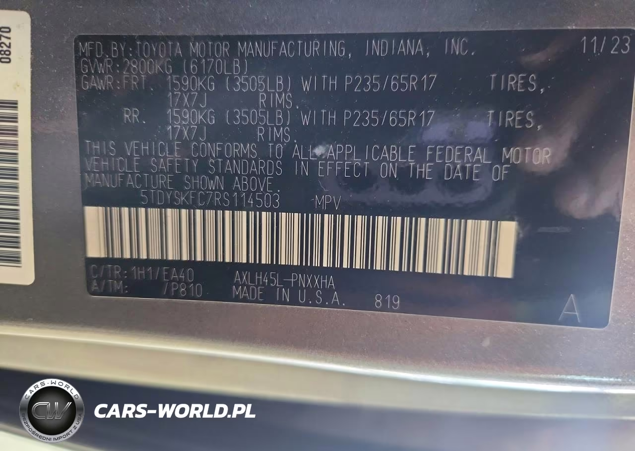 2024 Toyota Sienna Xle VIN:5TDYSKFC7RS114503 - 13