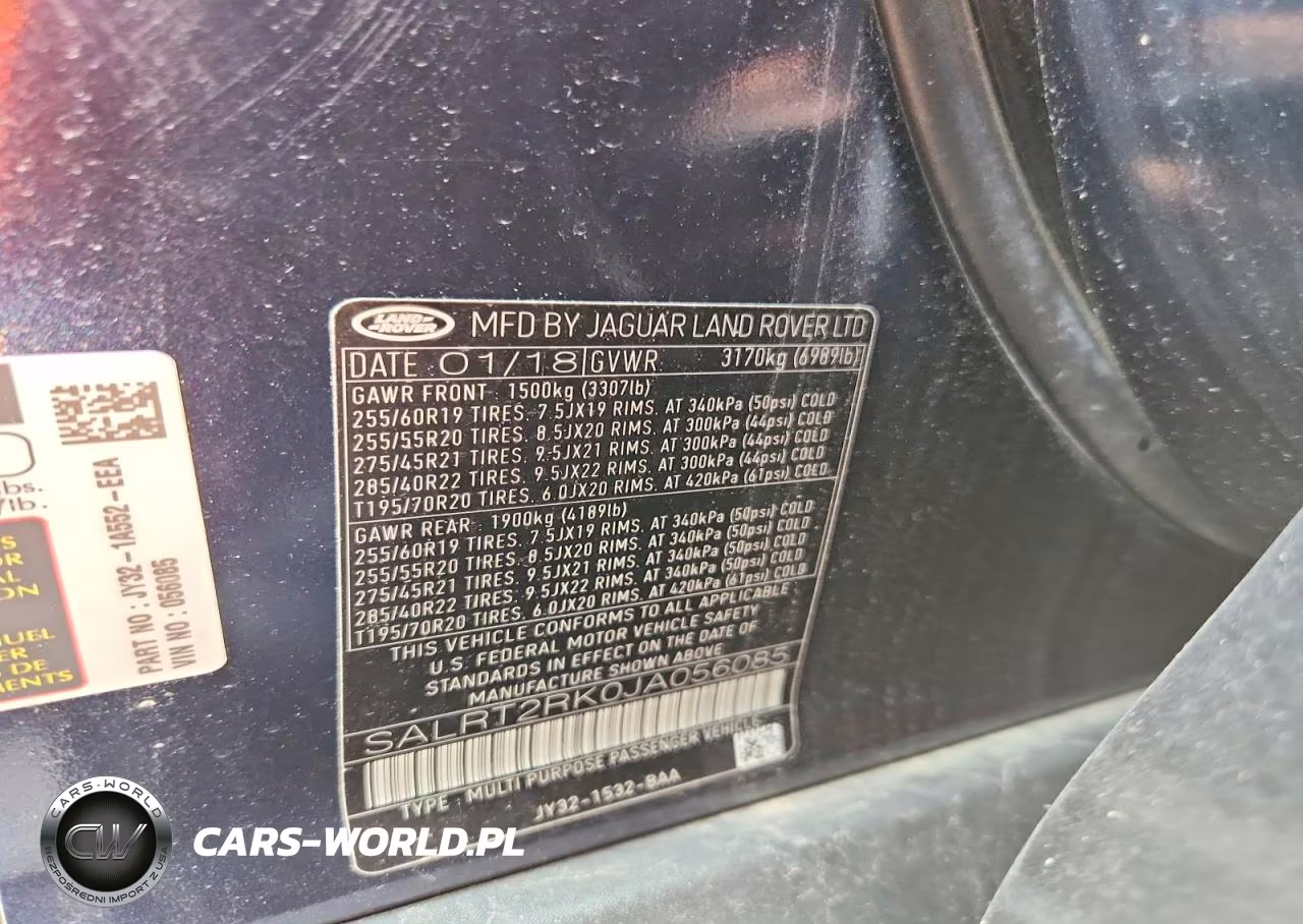 2018 Land Rover Discovery Hse Luxury VIN:SALRT2RK0JA056085 - 13