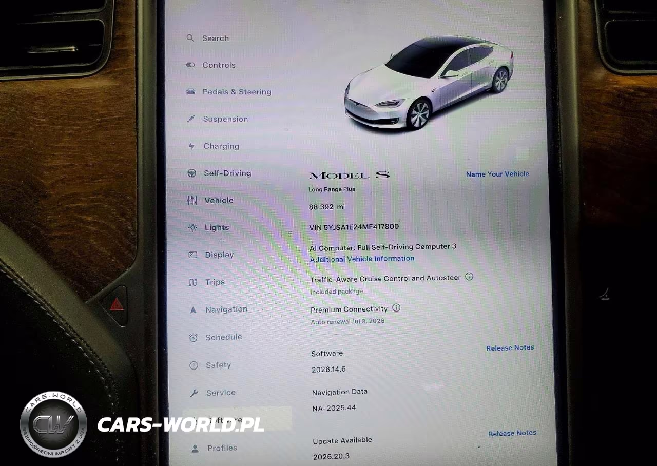 2021 Tesla Model S VIN:5YJSA1E24MF417800 - 9
