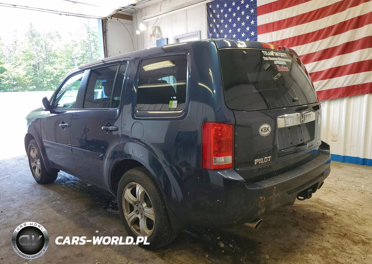 2012 Honda Pilot Exl VIN:5FNYF4H68CB025784 - 2