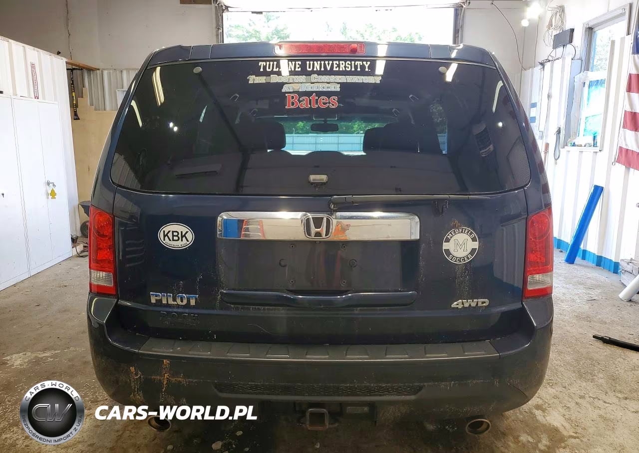2012 Honda Pilot Exl VIN:5FNYF4H68CB025784 - 6