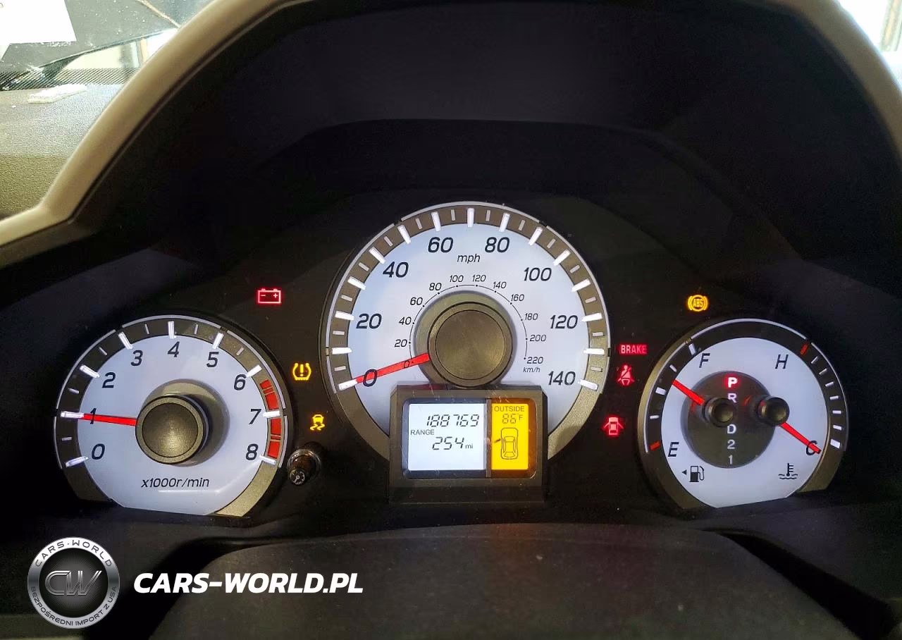 2012 Honda Pilot Exl VIN:5FNYF4H68CB025784 - 9