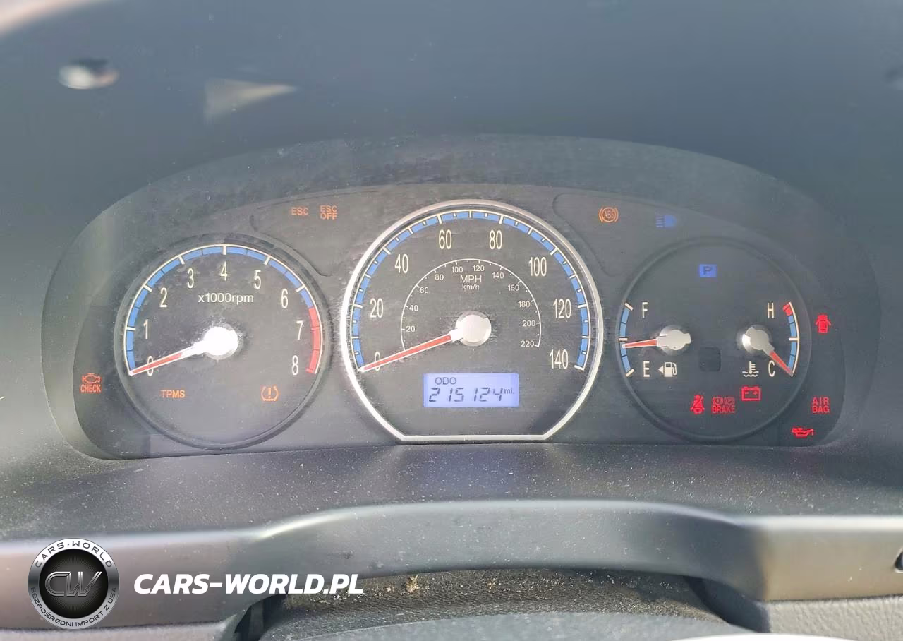 2009 Hyundai Santa Fe Gls VIN:5NMSG13D39H296198 - 9