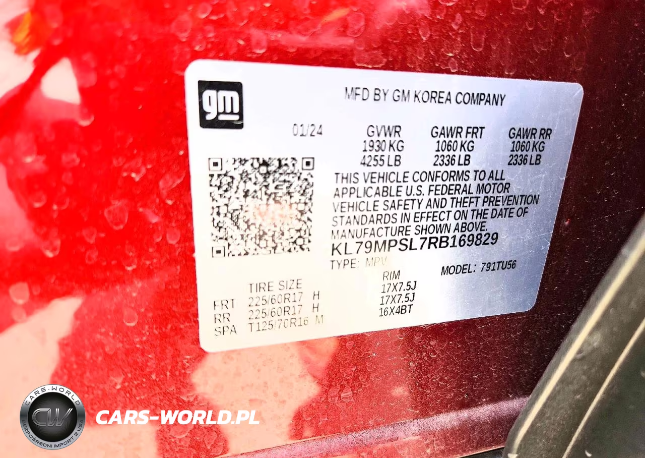 2024 Chevrolet Trailblazer Lt VIN:KL79MPSL7RB169829 - 13