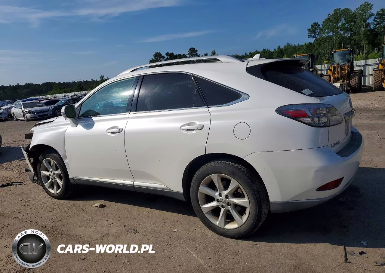 2010 Lexus Rx 350 VIN:2T2ZK1BA5AC003122 - 2