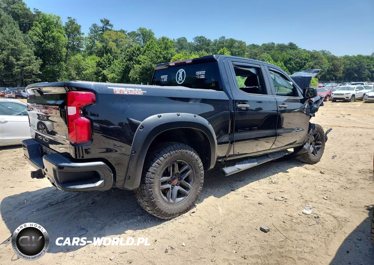 2019 Chevrolet Silverado K1500 Trail Boss Custom VIN:1GCPYCEFXKZ314758 - 3