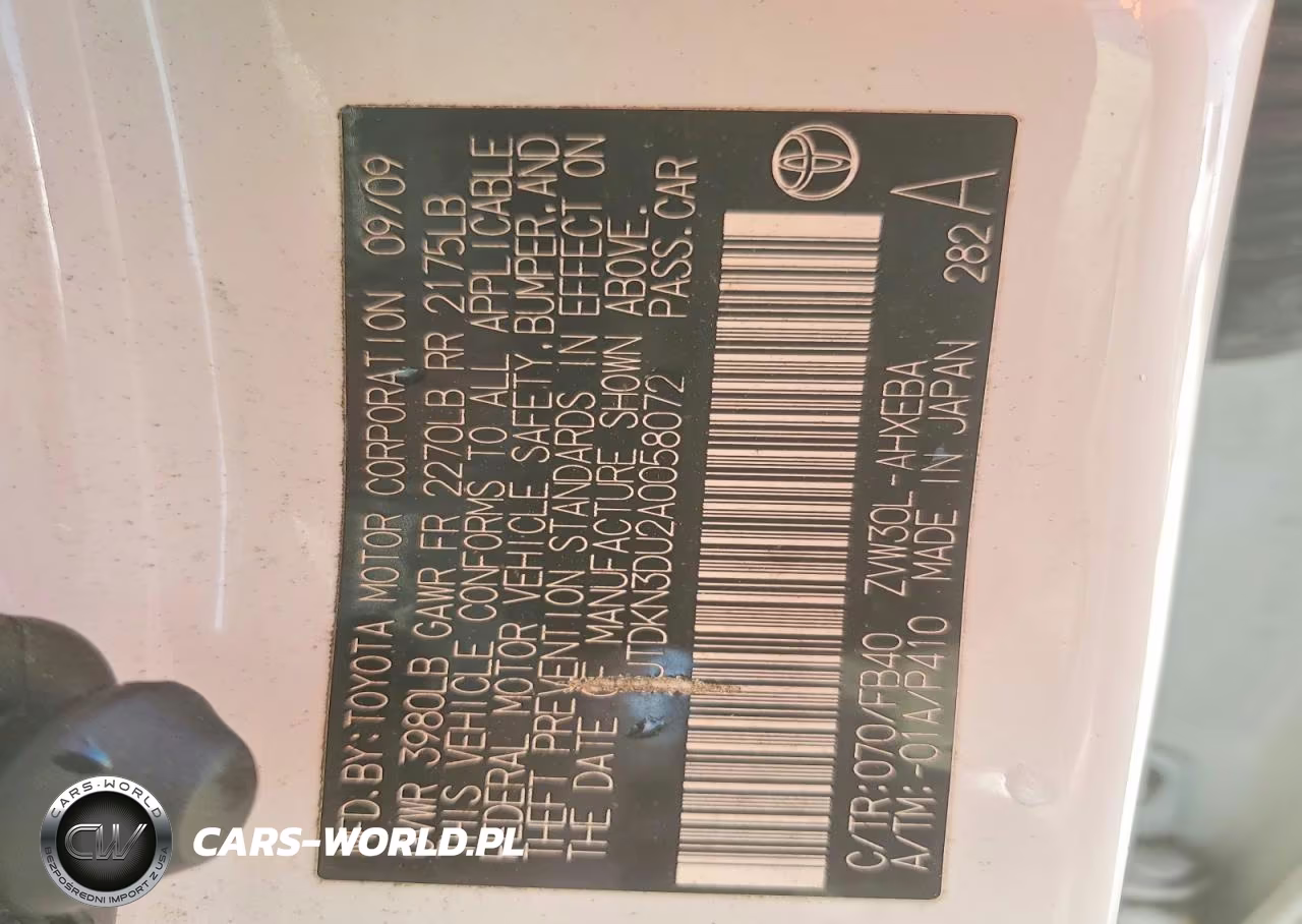 2010 Toyota Prius Iii VIN:JTDKN3DU2A0058072 - 12