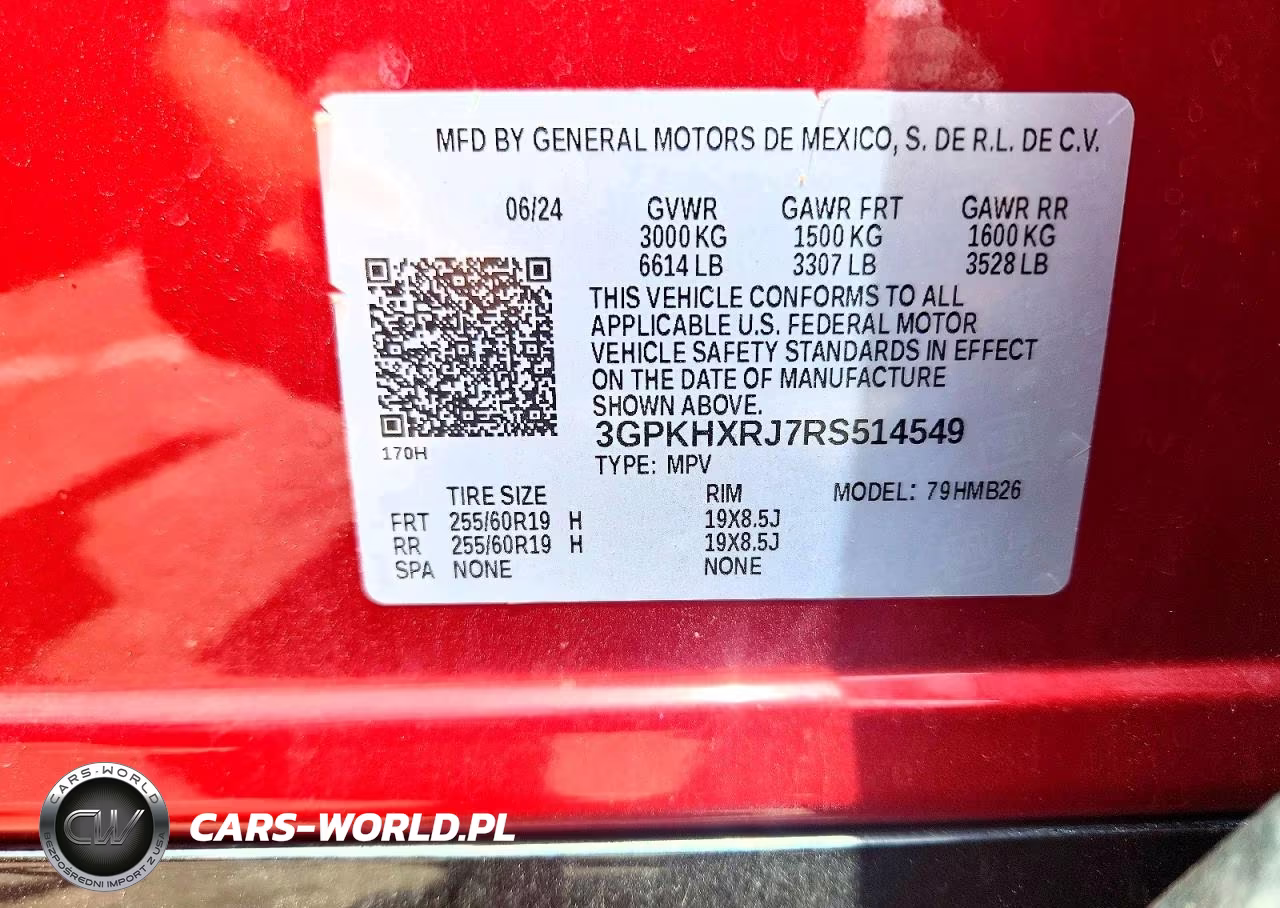 2024 Honda Prologue Tour VIN:3GPKHXRJ7RS514549 - 13
