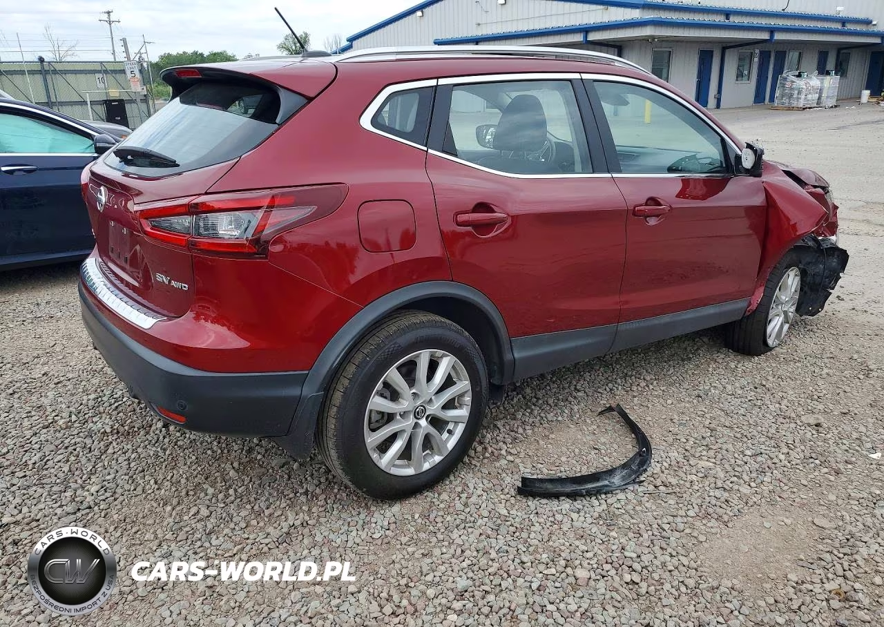 2022 Nissan Rogue Sport Sv VIN:JN1BJ1BW8NW490546 - 3