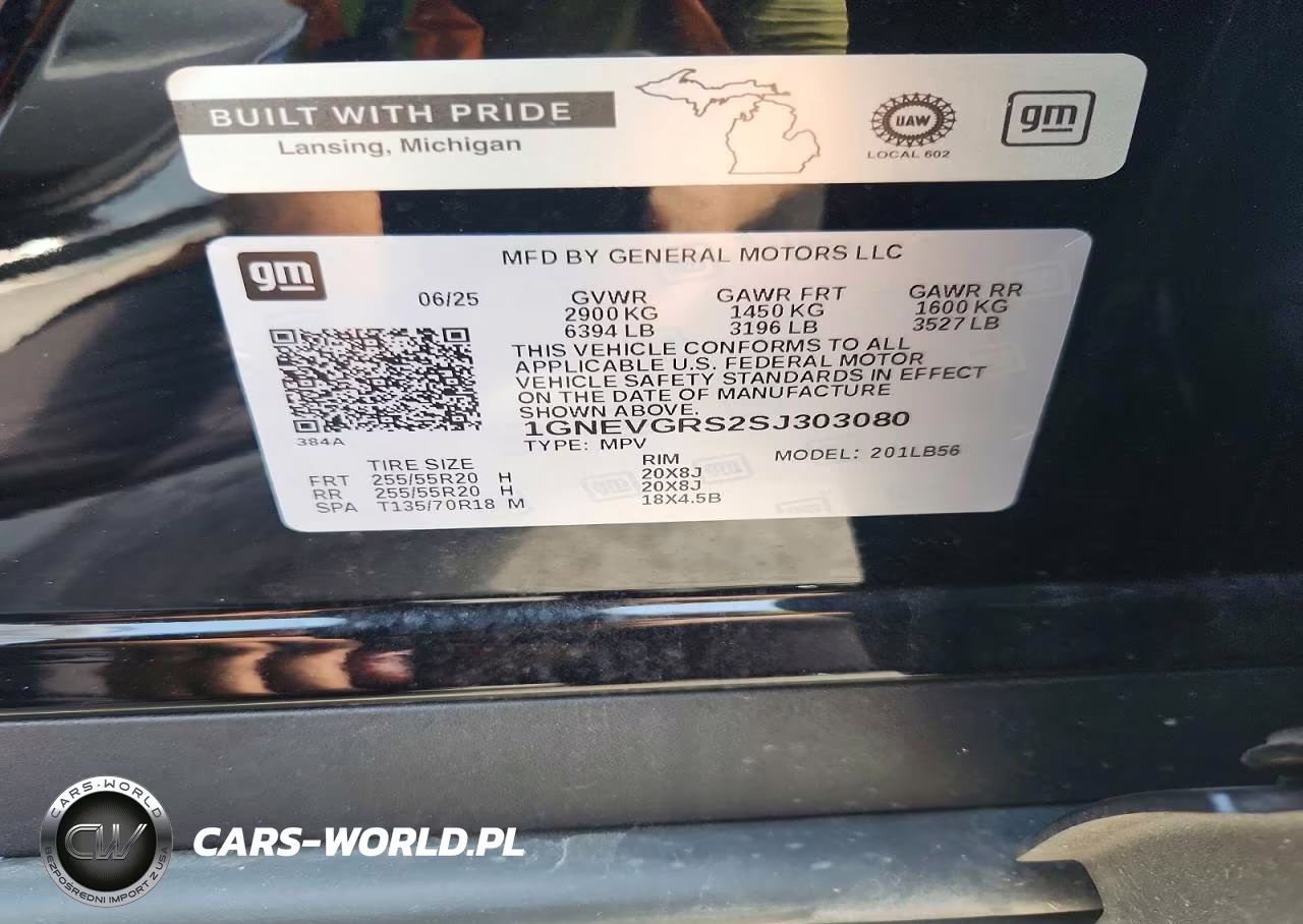 2025 Chevrolet Traverse Lt VIN:1GNEVGRS2SJ303080 - 13