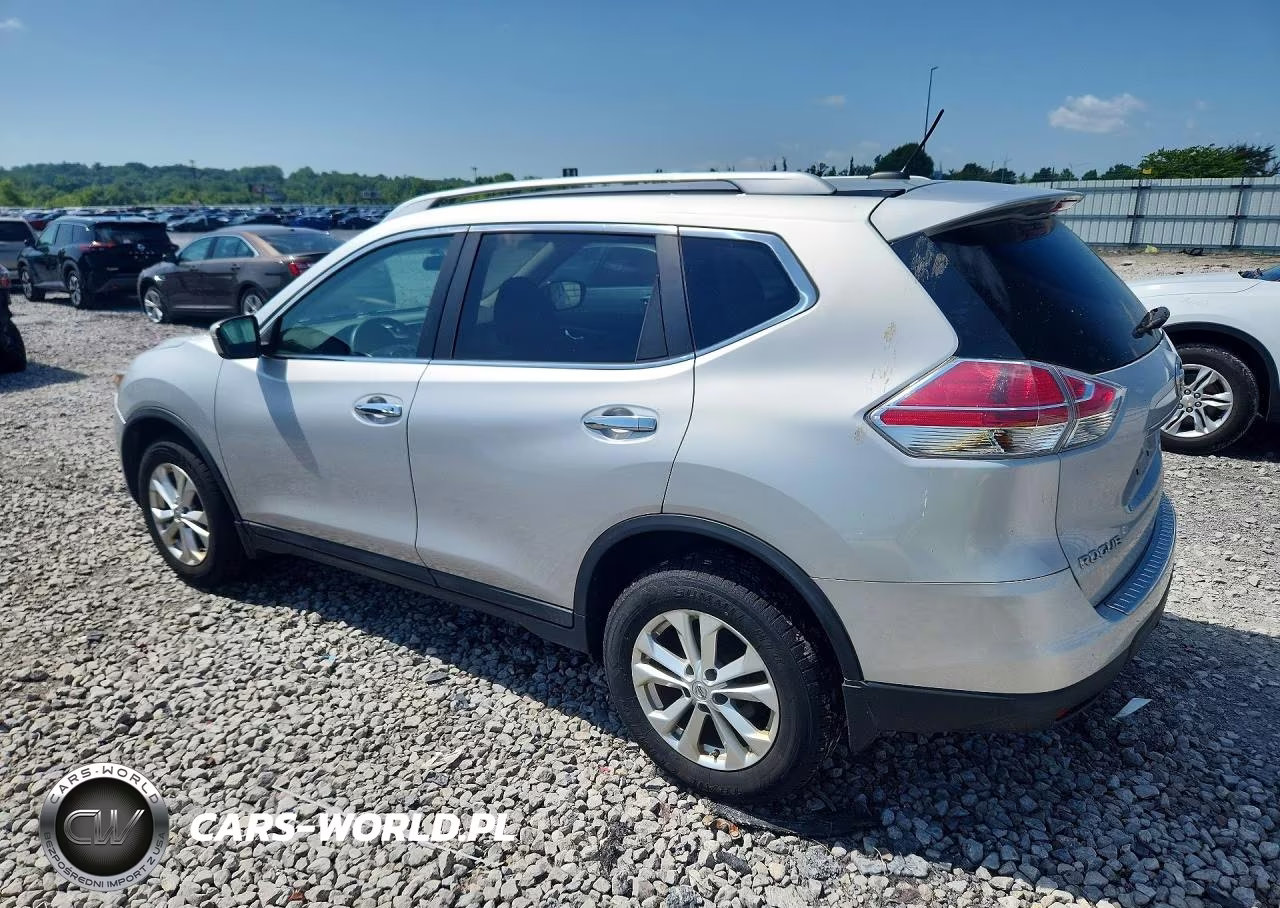 2015 Nissan Rogue Sv VIN:5N1AT2MV2FC925878 - 2