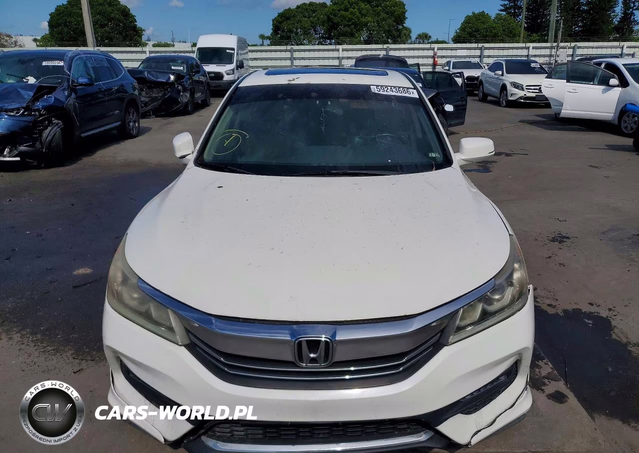 2016 Honda Accord Exl VIN:1HGCR2F86GA124680 - 5