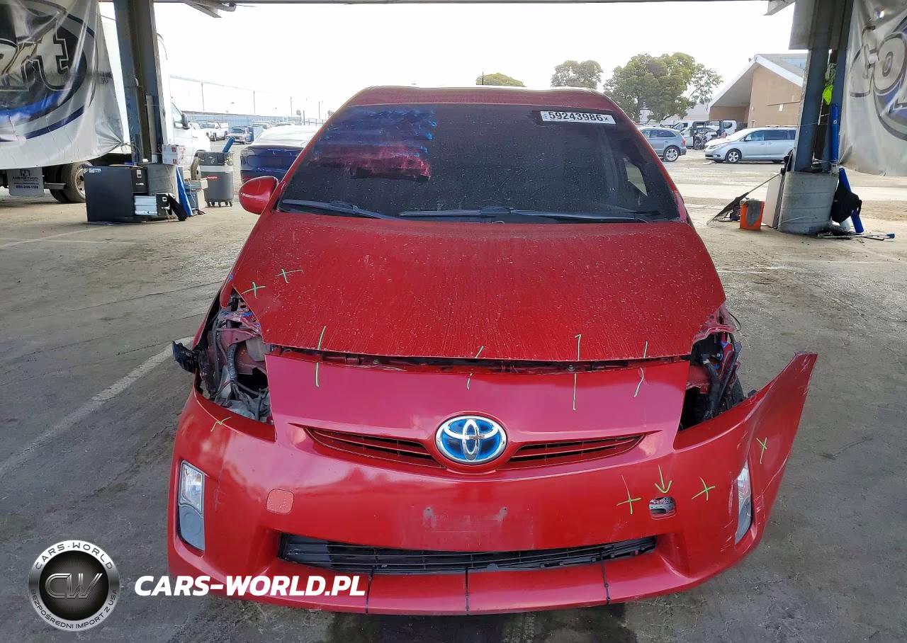 2011 Toyota Prius Two VIN:JTDKN3DU9B0279797 - 5
