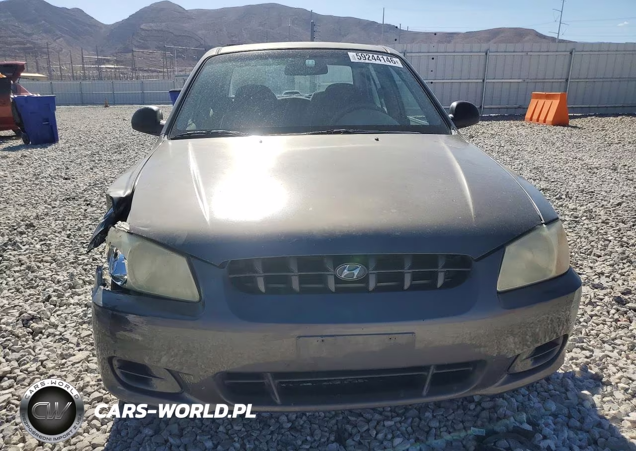 2002 Hyundai Accent Gl VIN:KMHCG45C92U395418 - 5