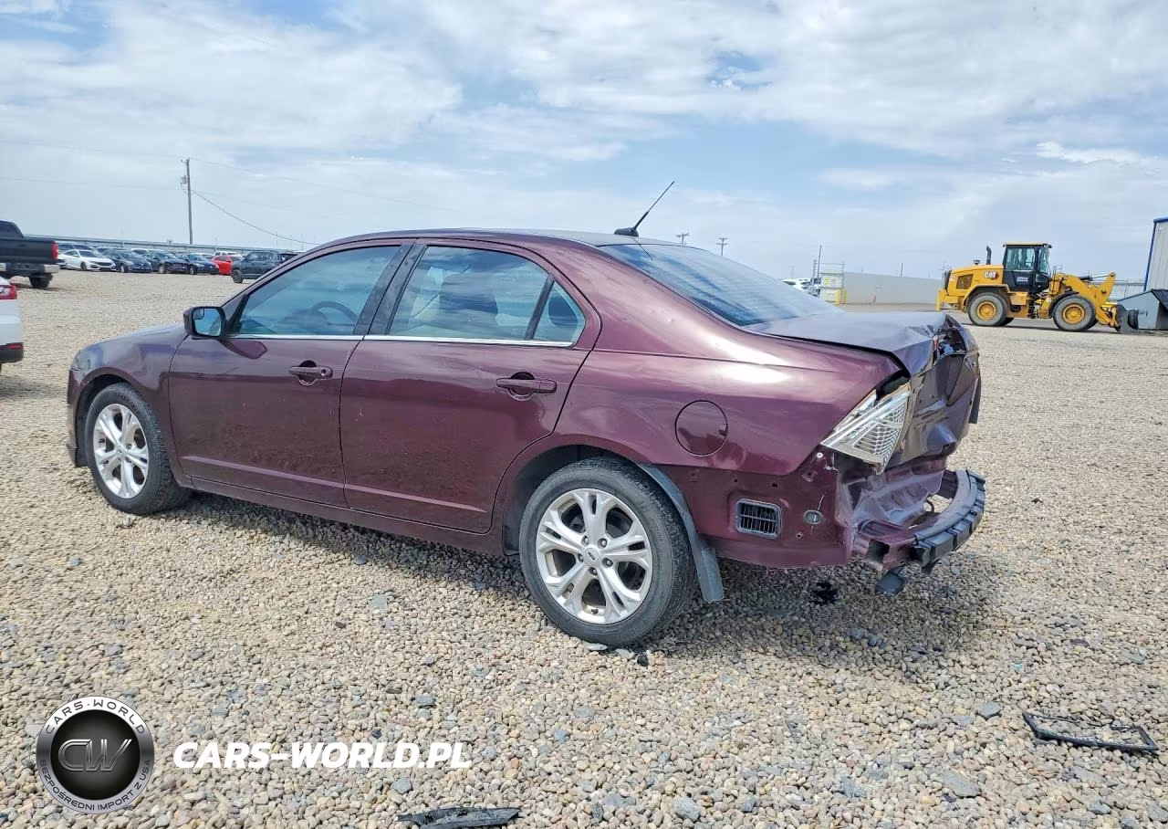 2012 Ford Fusion Se VIN:3FAHP0HA7CR436012 - 2