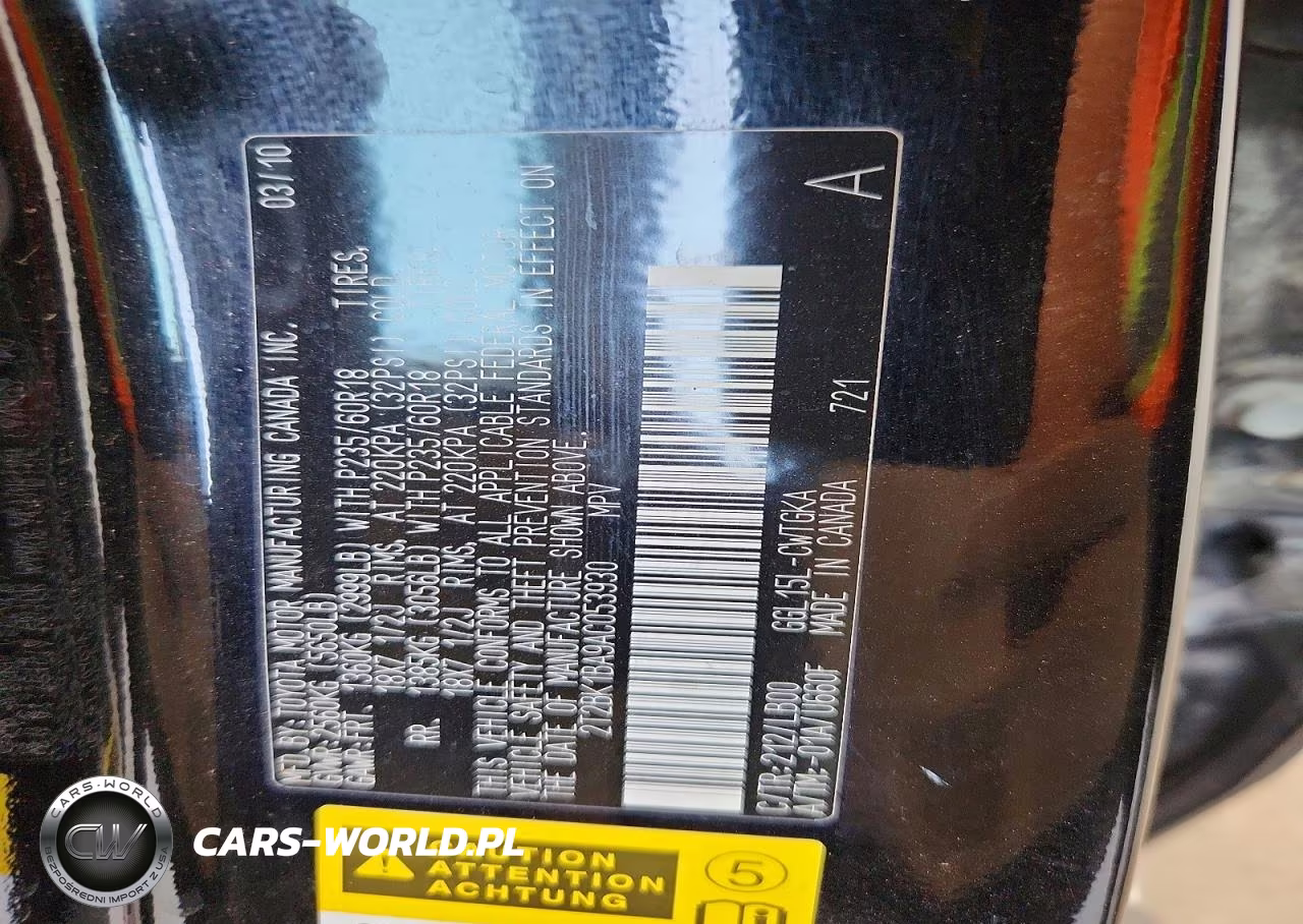 2010 Lexus Rx 350 VIN:2T2BK1BA9AC053930 - 13