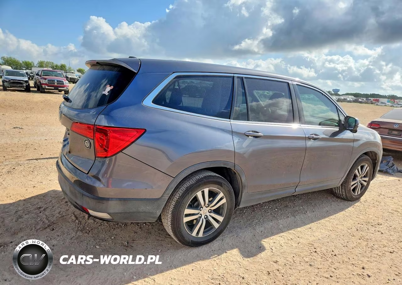 2016 Honda Pilot Exln VIN:5FNYF5H73GB022635 - 3