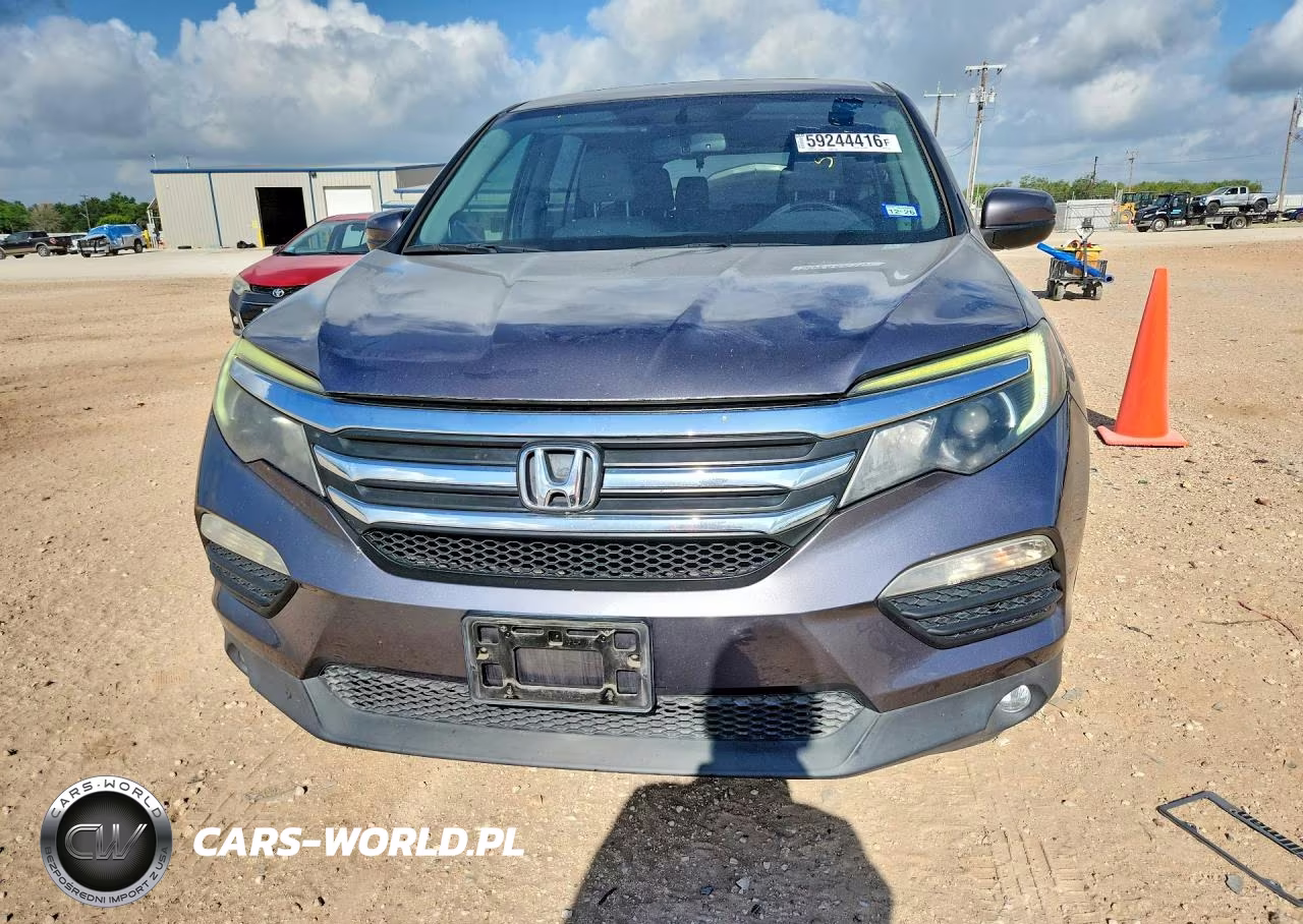 2016 Honda Pilot Exln VIN:5FNYF5H73GB022635 - 5