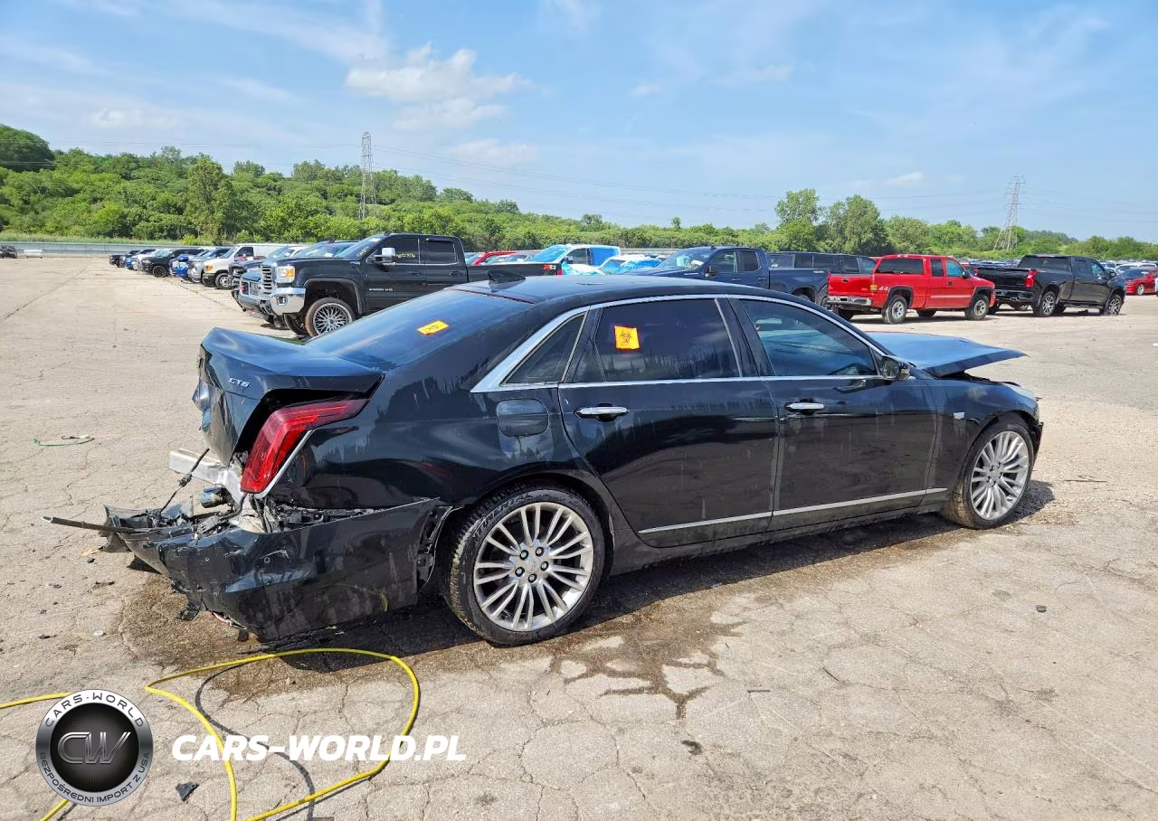 2018 Cadillac Ct6 Premium Luxury Csav VIN:1G6KJ5R63JU102173 - 3