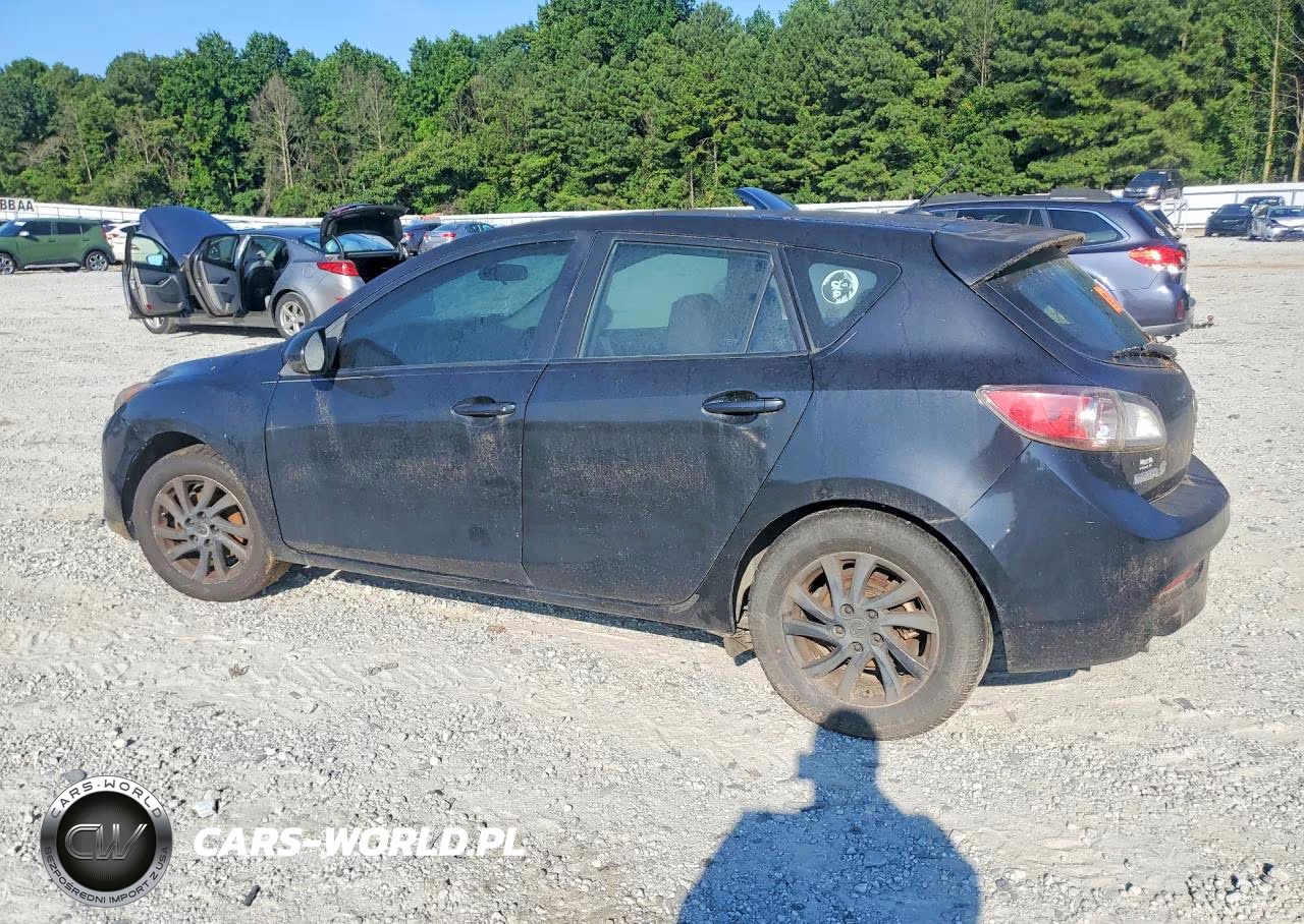 2012 Mazda 3 I VIN:JM1BL1M70C1691817 - 2