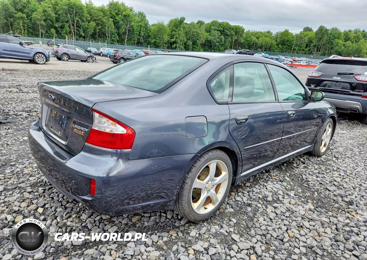 2009 Subaru Legacy 2.5I VIN:4S3BL616297227071 - 3