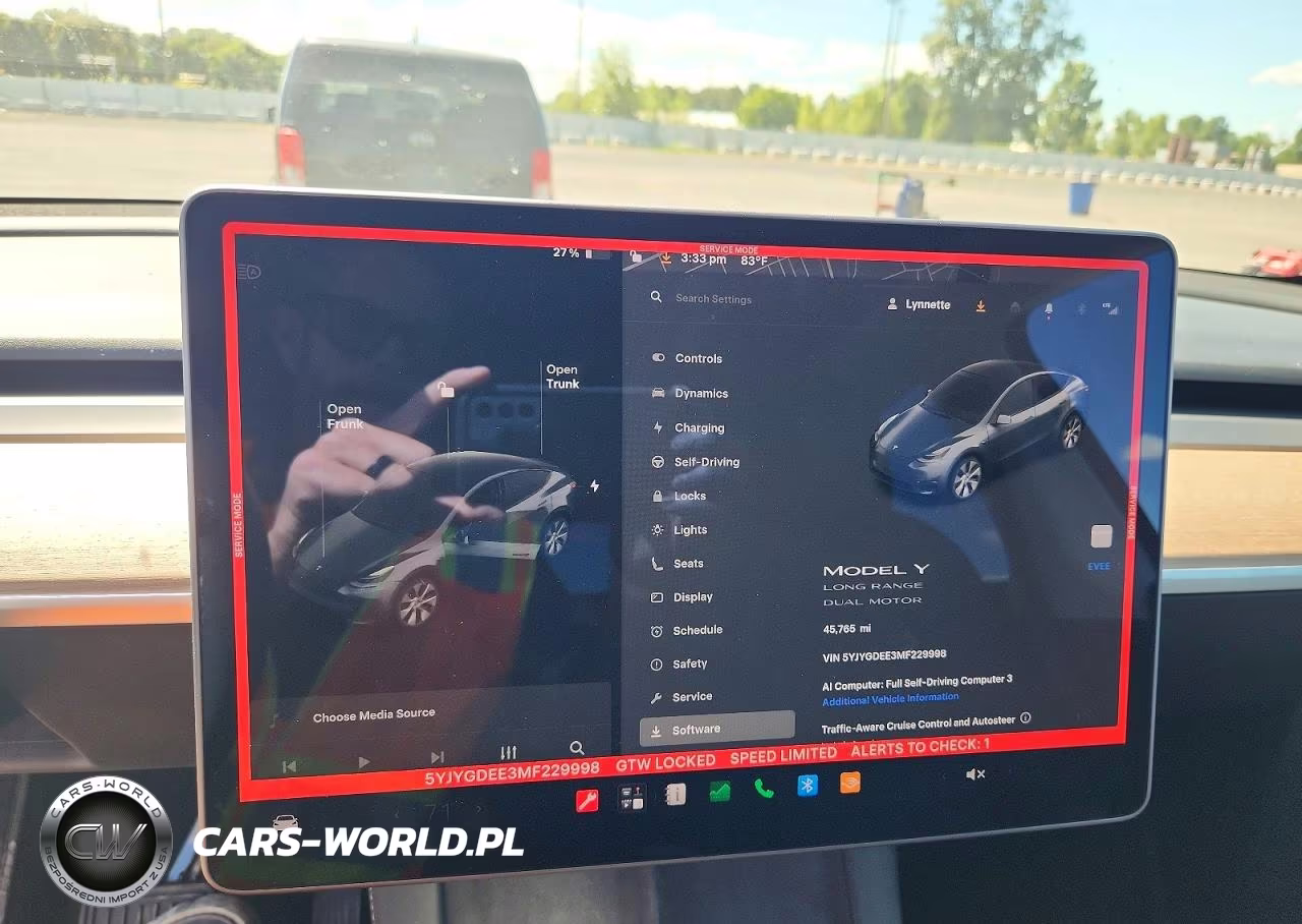 2021 Tesla Model Y VIN:5YJYGDEE3MF229998 - 9