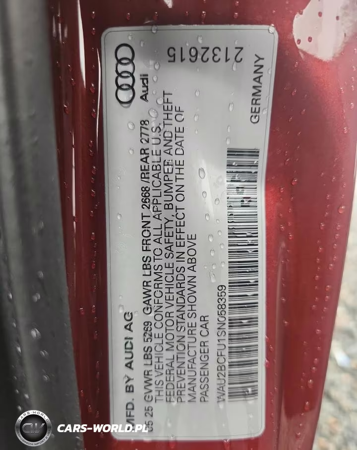 2025 Audi A5 Premium Plus VIN:WAU2BCFU1SN058359 - 12