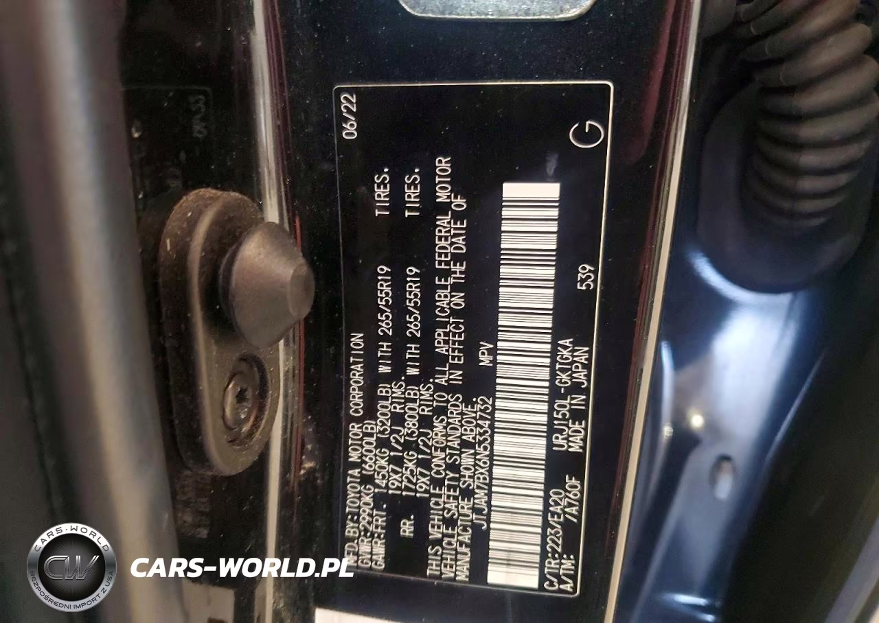 2022 Lexus Gx 460 VIN:JTJAM7BX6N5334732 - 14