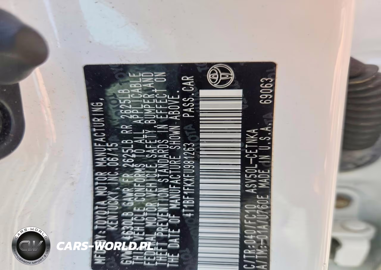 2015 Toyota Camry Le VIN:4T1BF1FKXFU981263 - 12