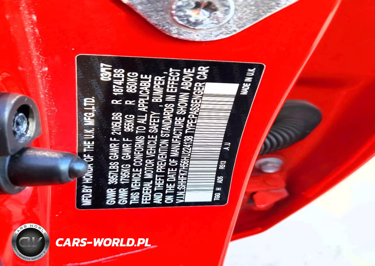 2017 Honda Civic Ex VIN:SHHFK7H56HU224138 - 13