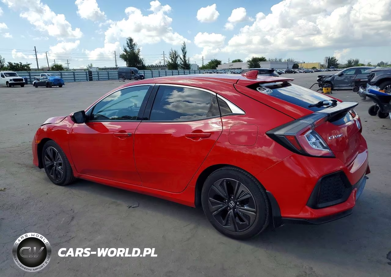 2017 Honda Civic Ex VIN:SHHFK7H56HU224138 - 2