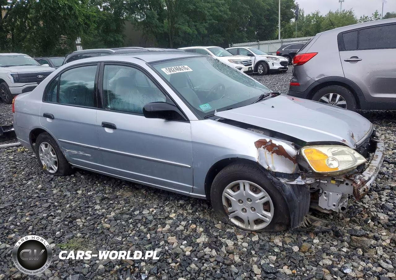 2001 Honda Civic Lx VIN:2HGES165X1H520178 - 4