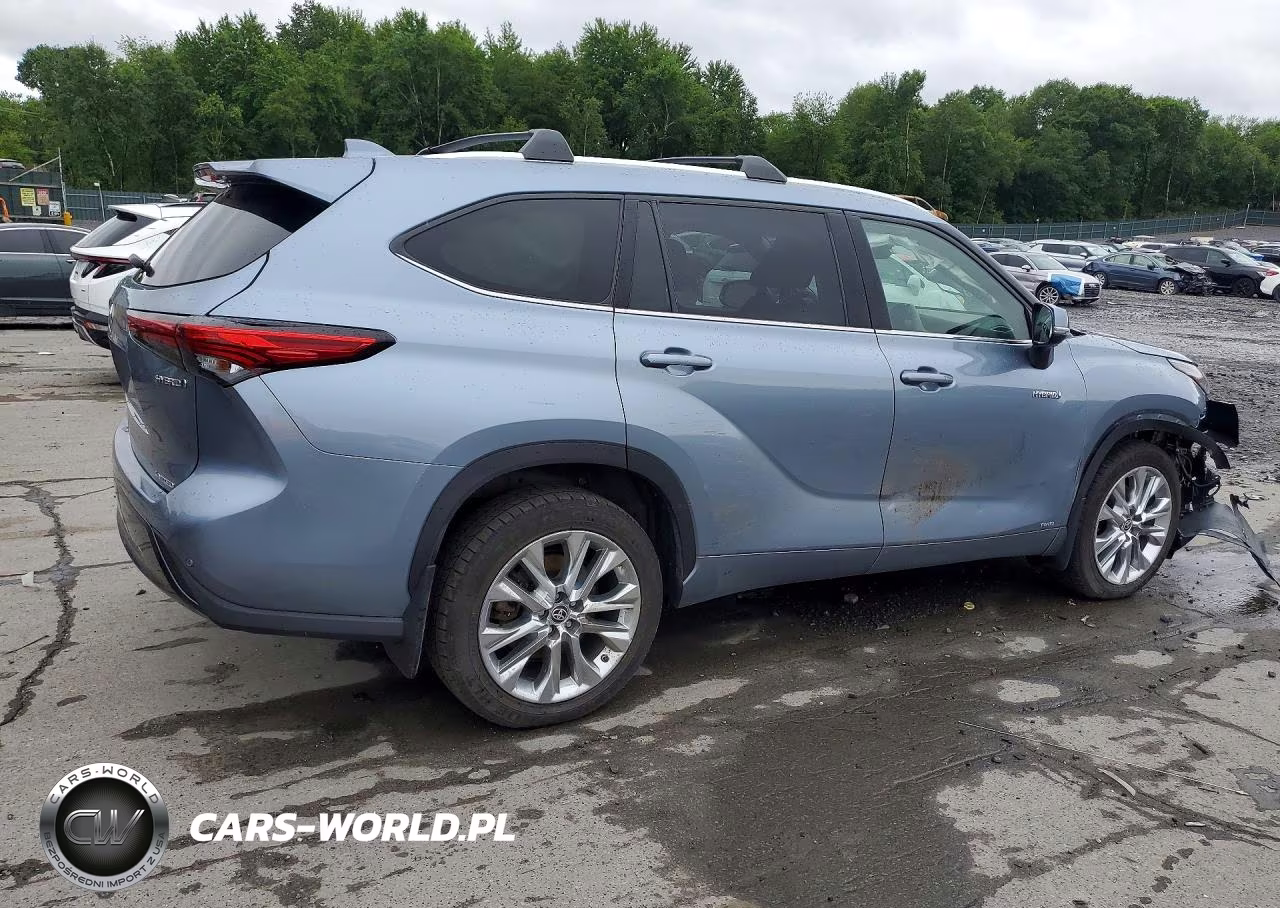 2020 Toyota Highlander Hybrid Limited VIN:5TDXBRCH1LS007796 - 3
