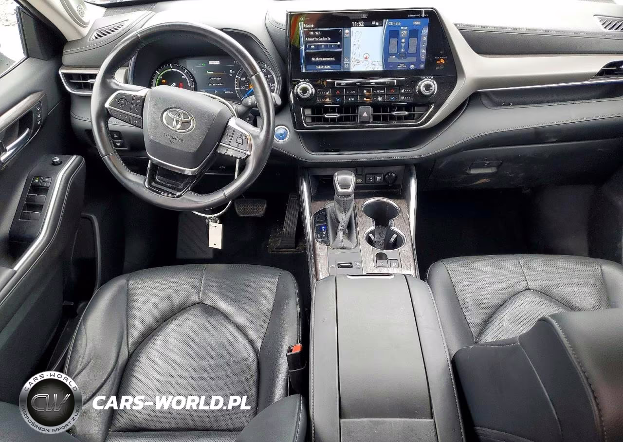 2020 Toyota Highlander Hybrid Limited VIN:5TDXBRCH1LS007796 - 8