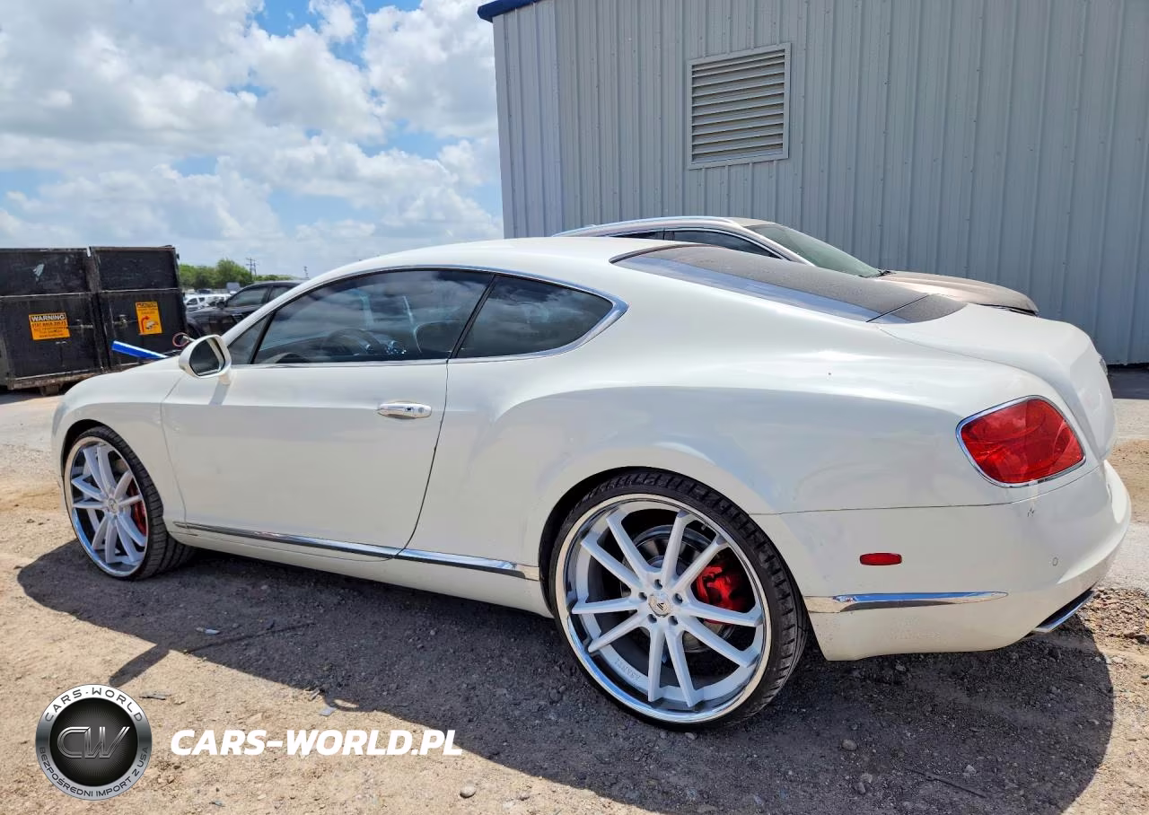 2012 Bentley Continental Gt VIN:SCBFR7ZAXCC071524 - 2