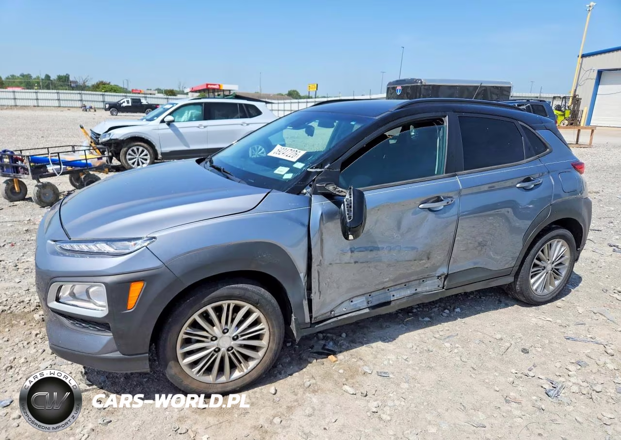 2021 Hyundai Kona Sel VIN:KM8K22AA1MU602521 - 1