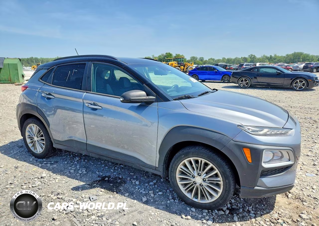 2021 Hyundai Kona Sel VIN:KM8K22AA1MU602521 - 4