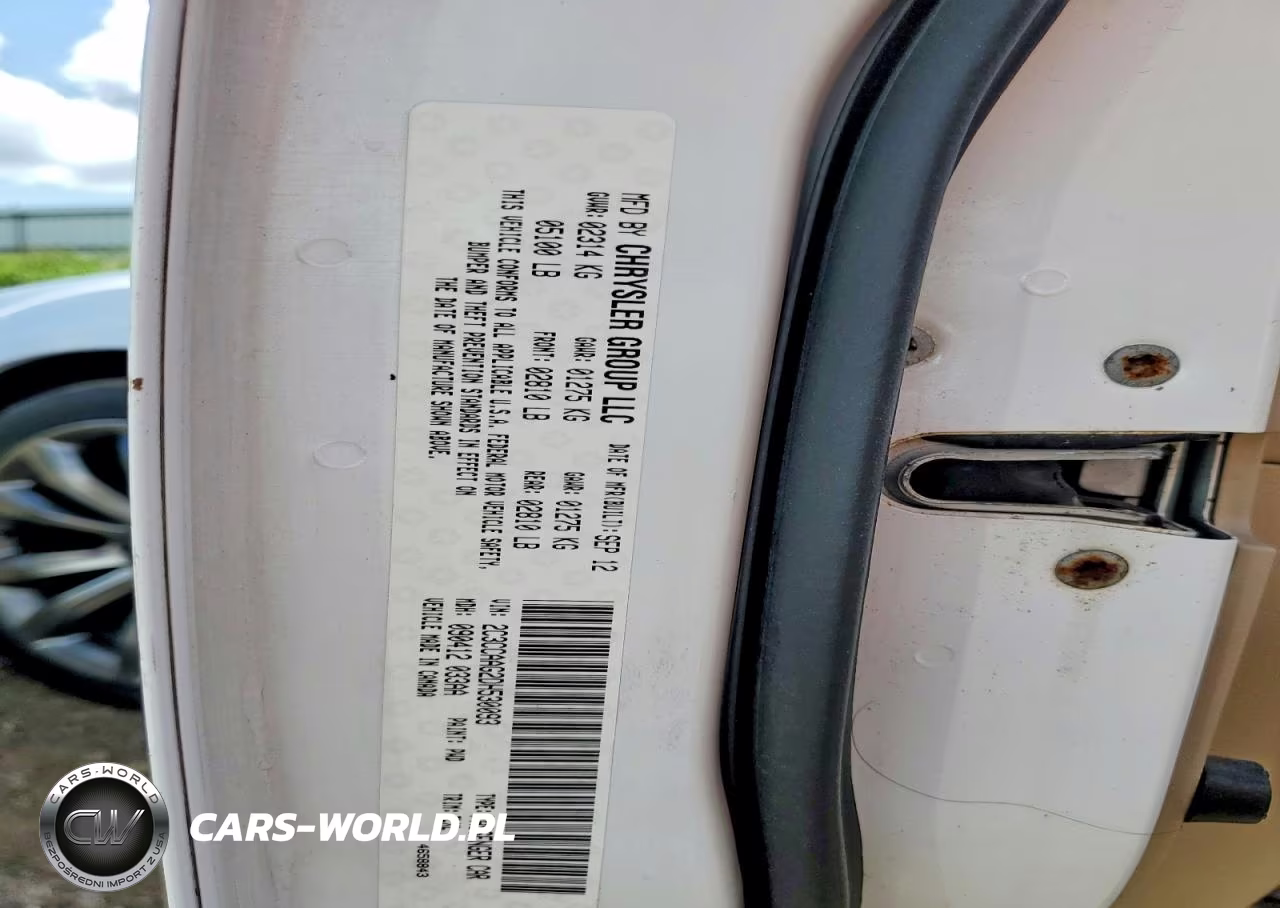 2013 Chrysler 300 VIN:2C3CCAAG2DH530093 - 13