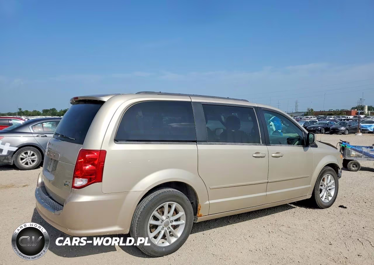 2014 Dodge Grand Caravan Sxt VIN:2C4RDGCG7ER477762 - 3