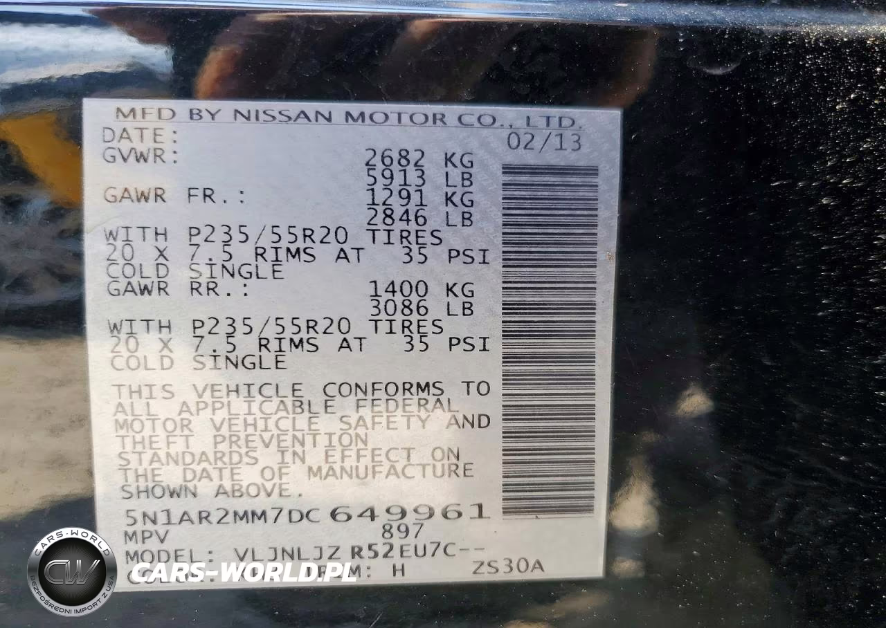 2013 Nissan Pathfinder S VIN:5N1AR2MM7DC649961 - 13