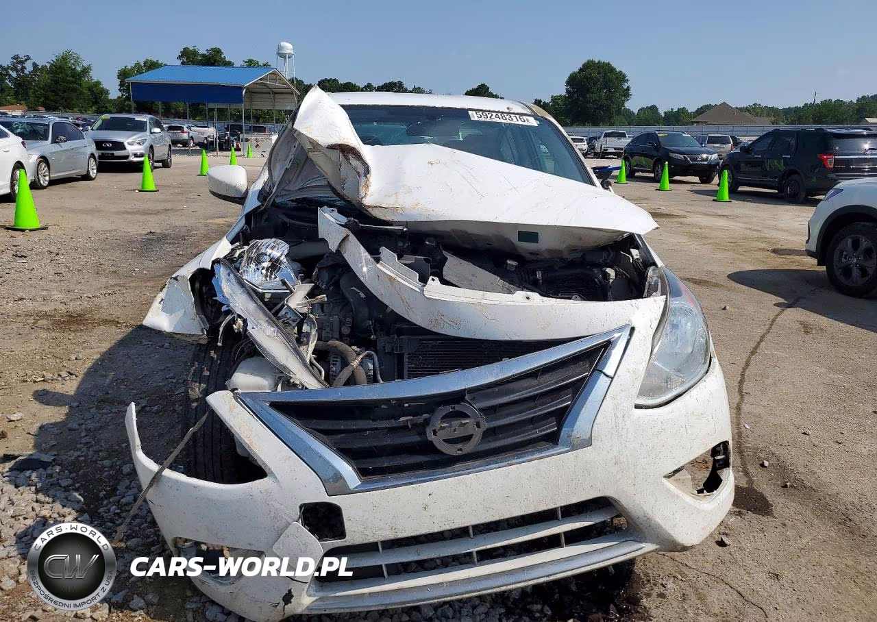 2018 Nissan Versa Sv VIN:3N1CN7AP5JL813649 - 5