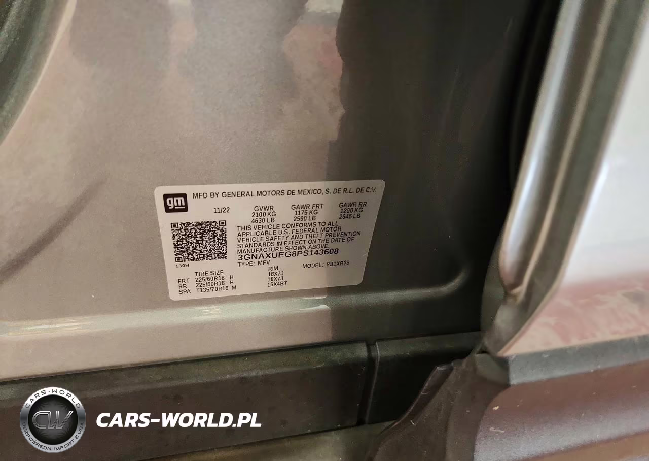 2023 Chevrolet Equinox Lt VIN:3GNAXUEG8PS143608 - 12