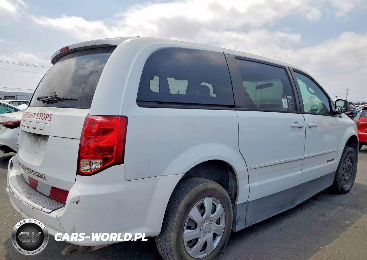 2014 Dodge Grand Caravan Se VIN:2C7WDGBG0ER318363 - 3